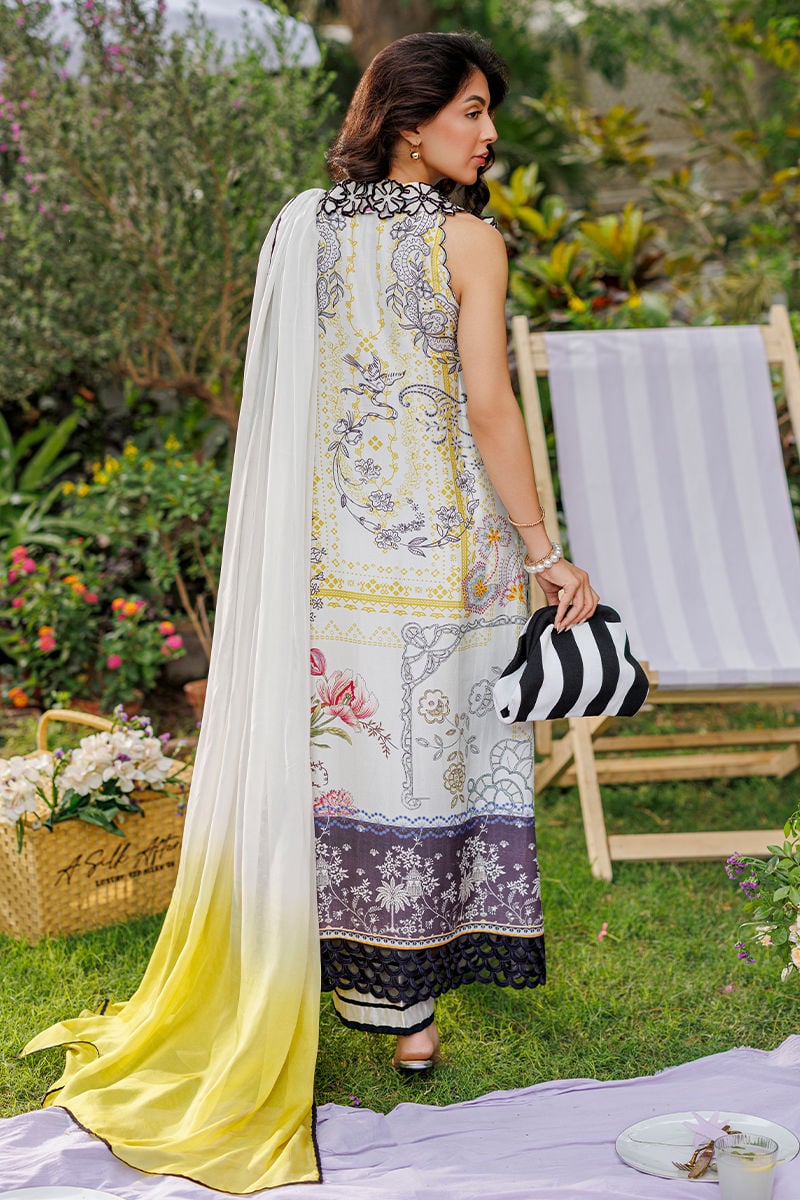 Ansab Jahangir | A Silk Afternoon Luxury Eid Silks 26 | Honeydew