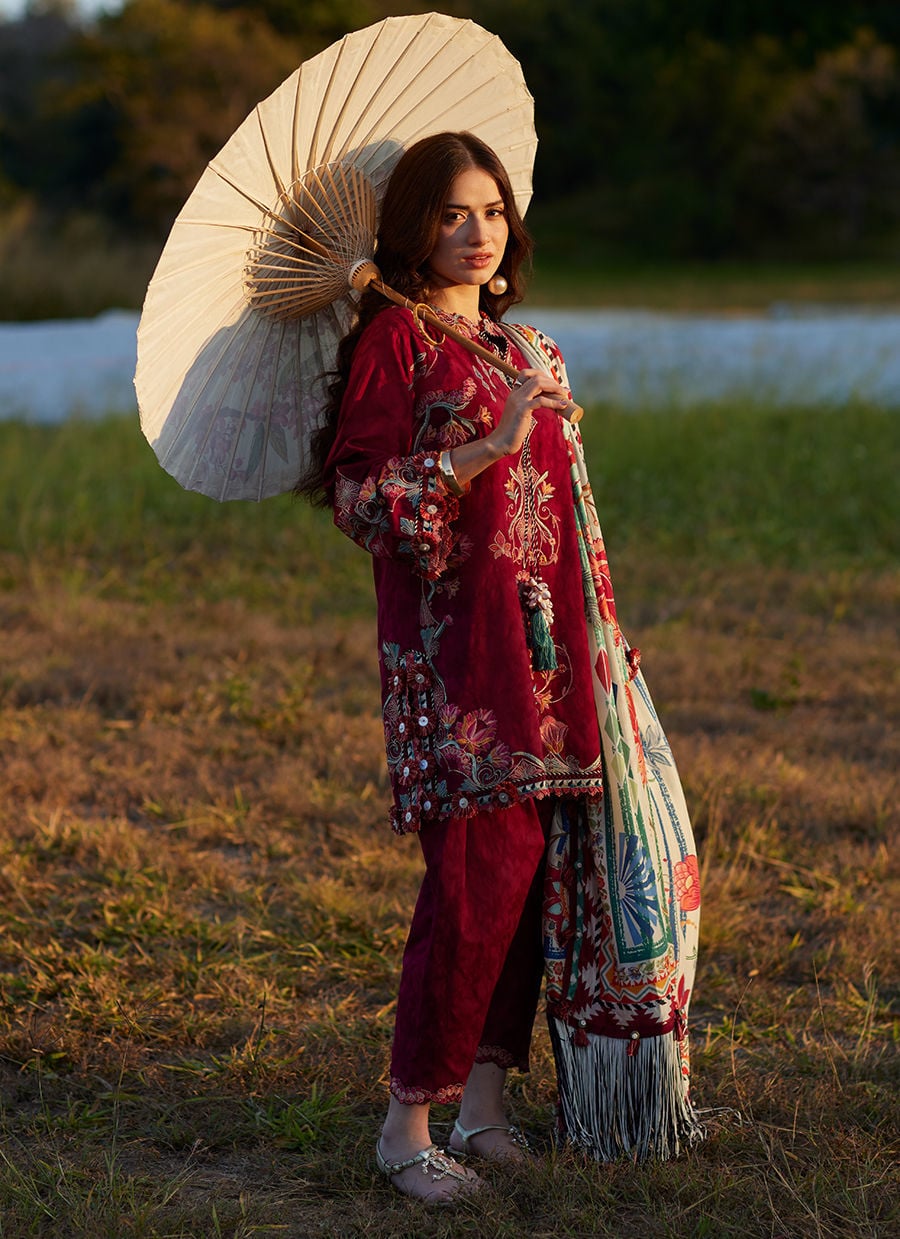 Farah Talib Aziz | Luxury Lawn 26 | Sofia Scarlet