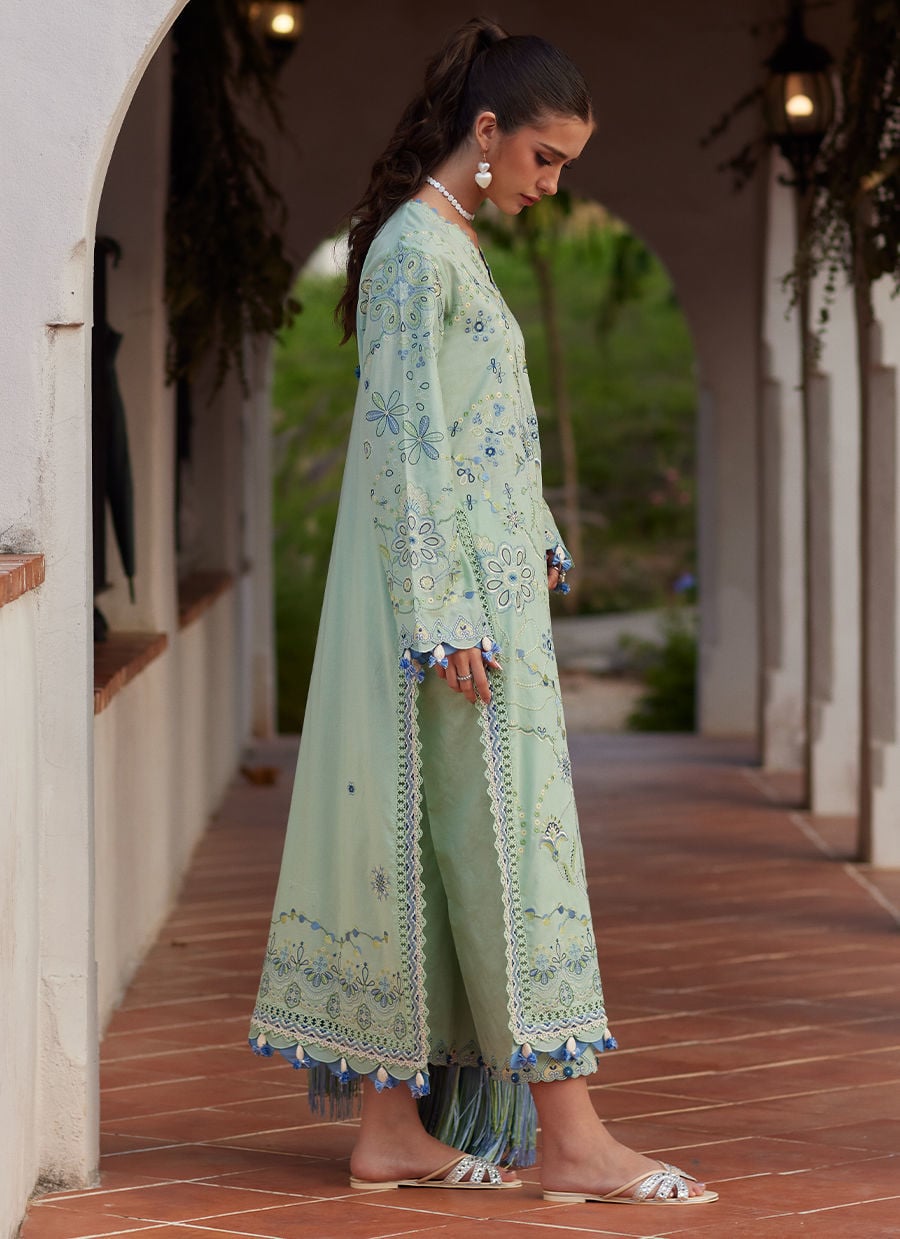 Farah Talib Aziz | Luxury Lawn 26 | Marcia Mint