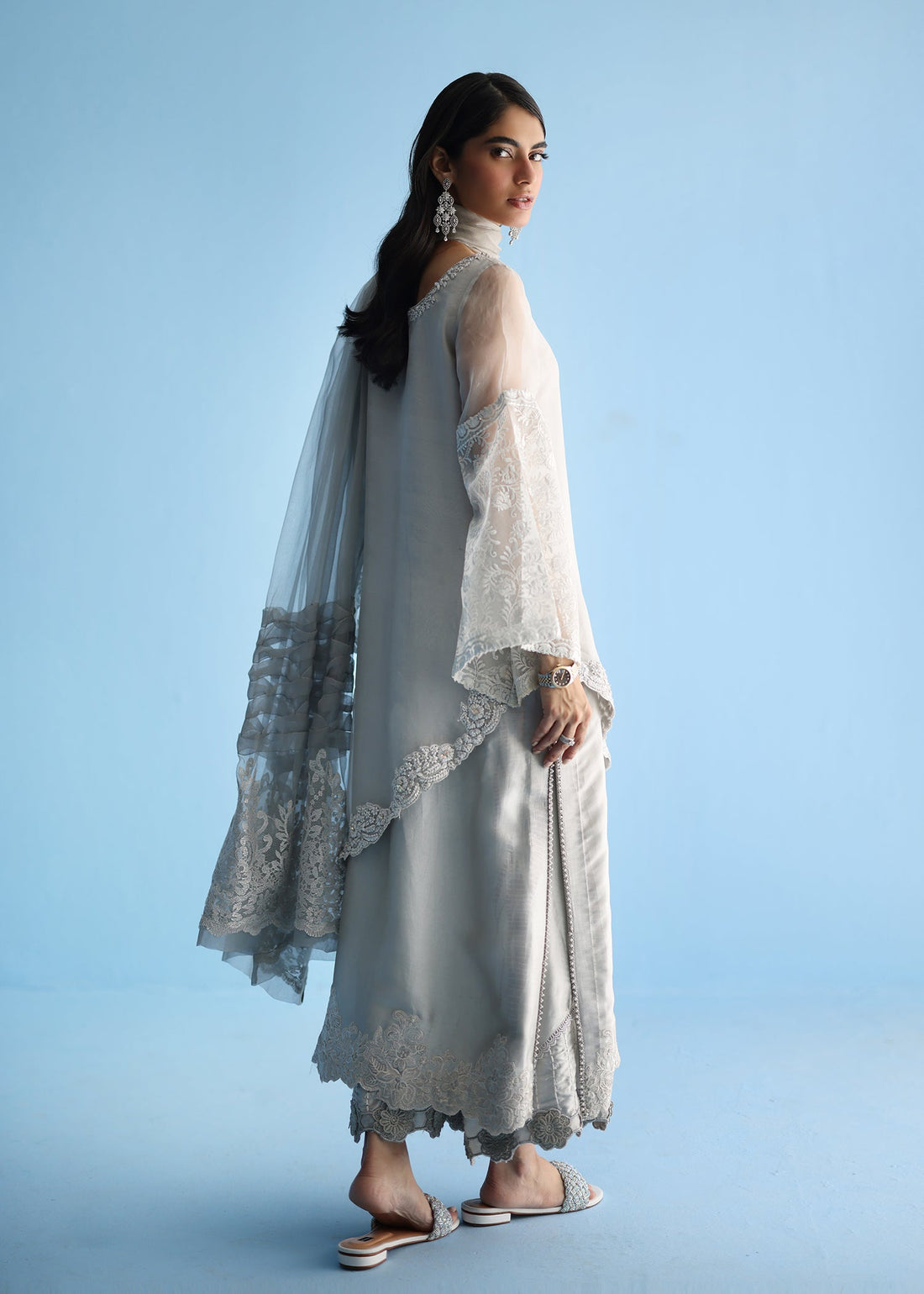 Umsha | Luxury Pret | FROSTED PEARL