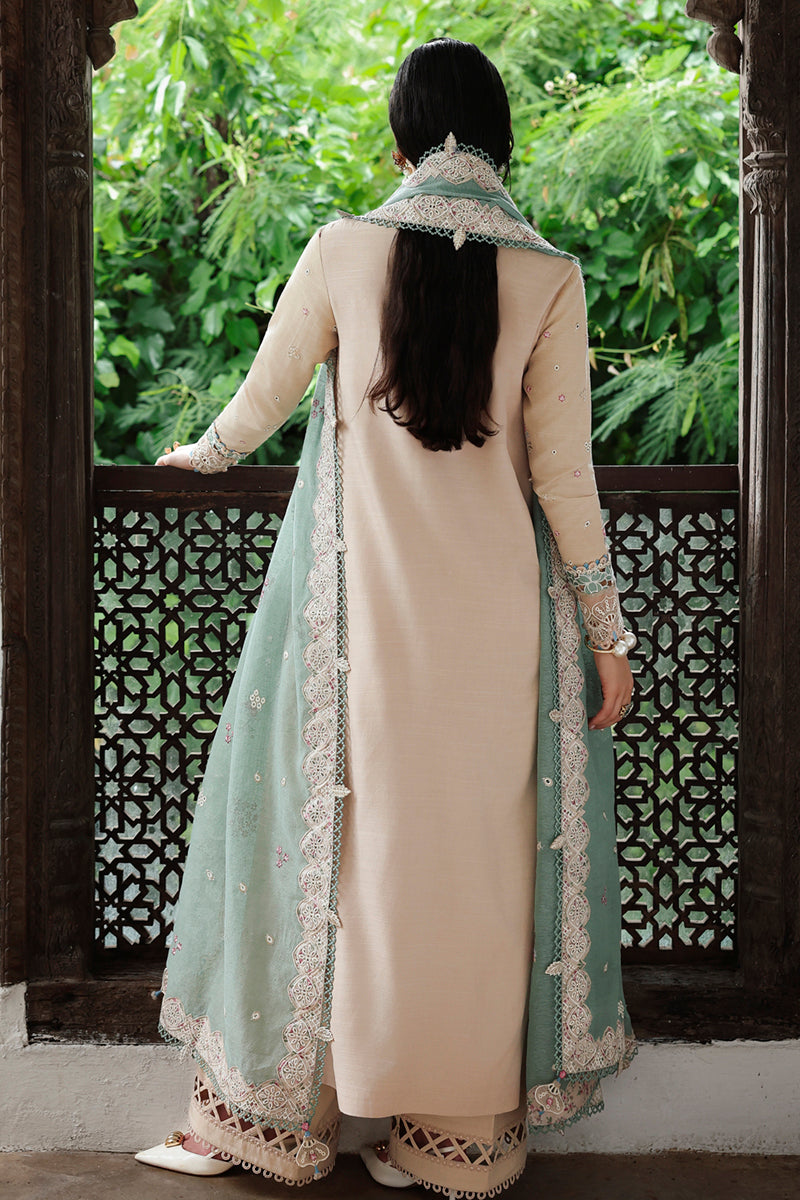 Qalamkar | Q Linen 25 | KL-07 WHISPER