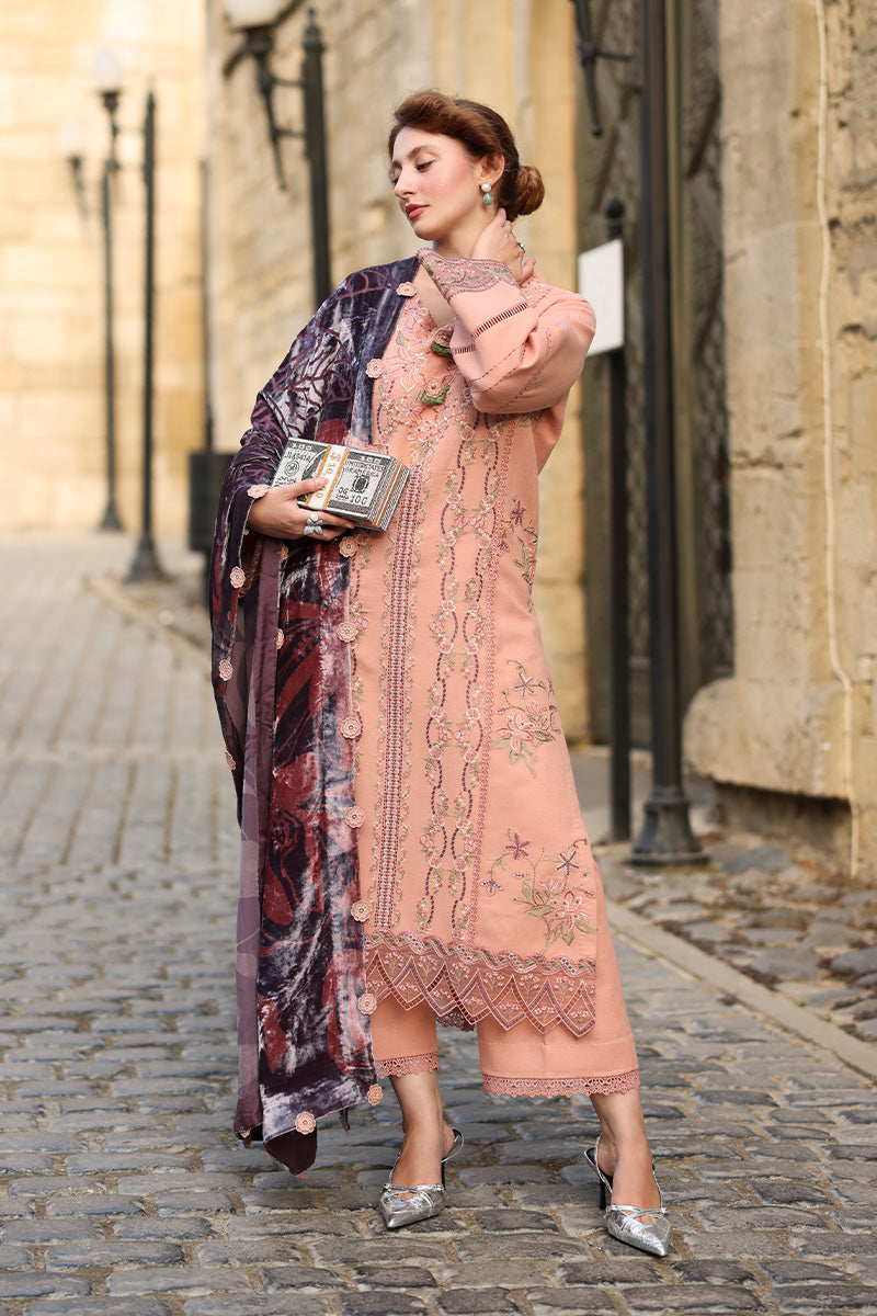 Rangrasiya | Carnation Luxury Shawl Edit | Latte