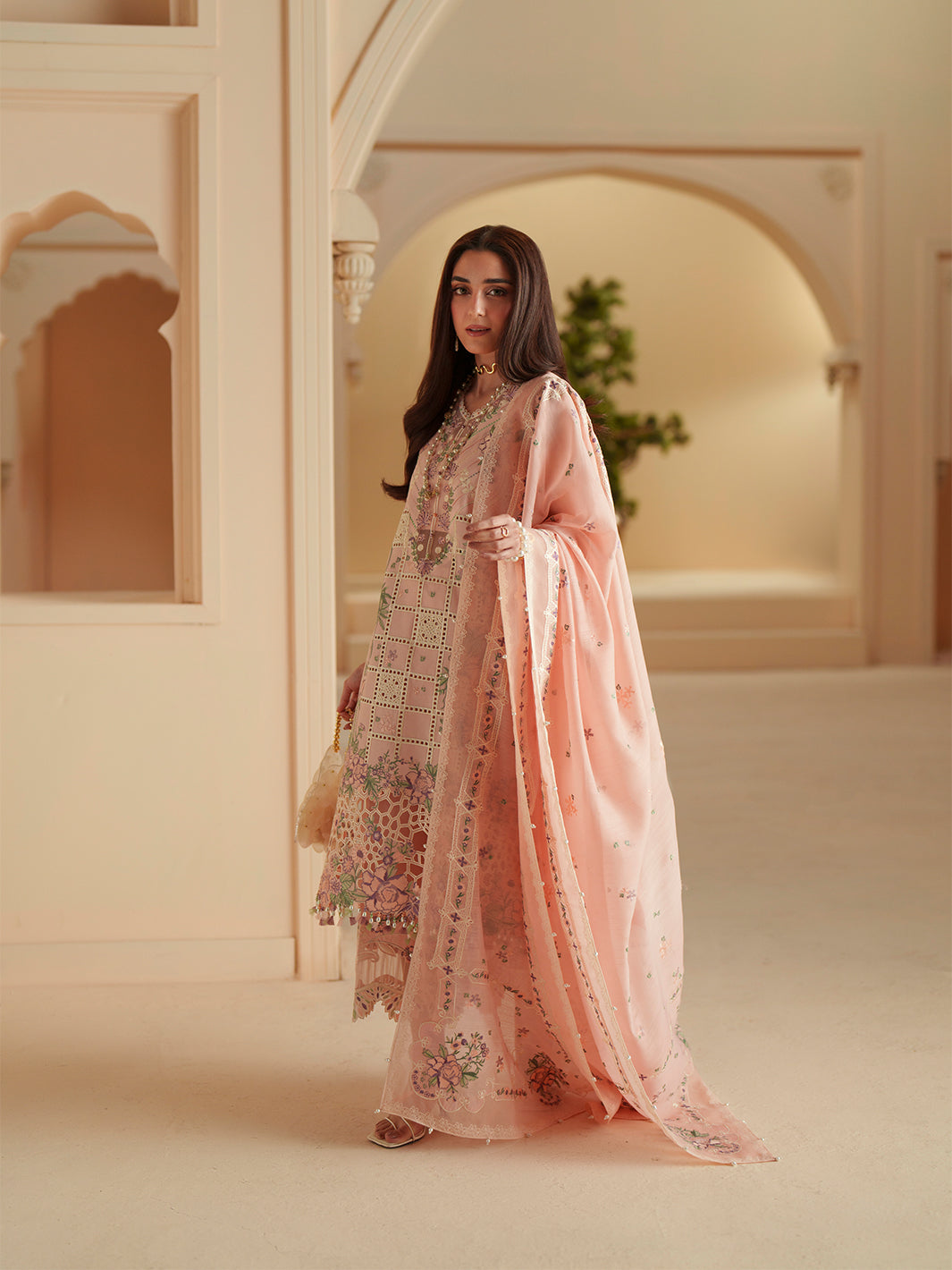 Bin Ilyas | Mashriq Luxury Lawn 26 | D-111-B