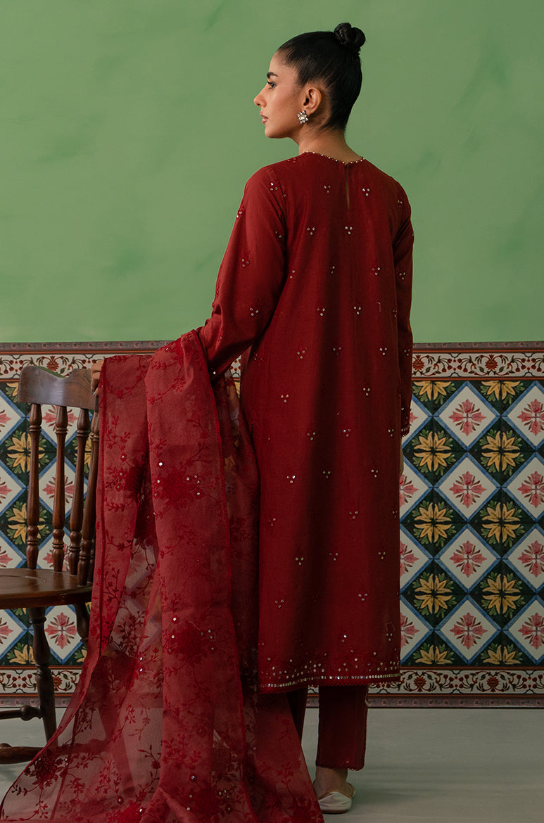 Cross Stitch | Mahiri Embroidered Lawn 24 | ROSE FLORINE