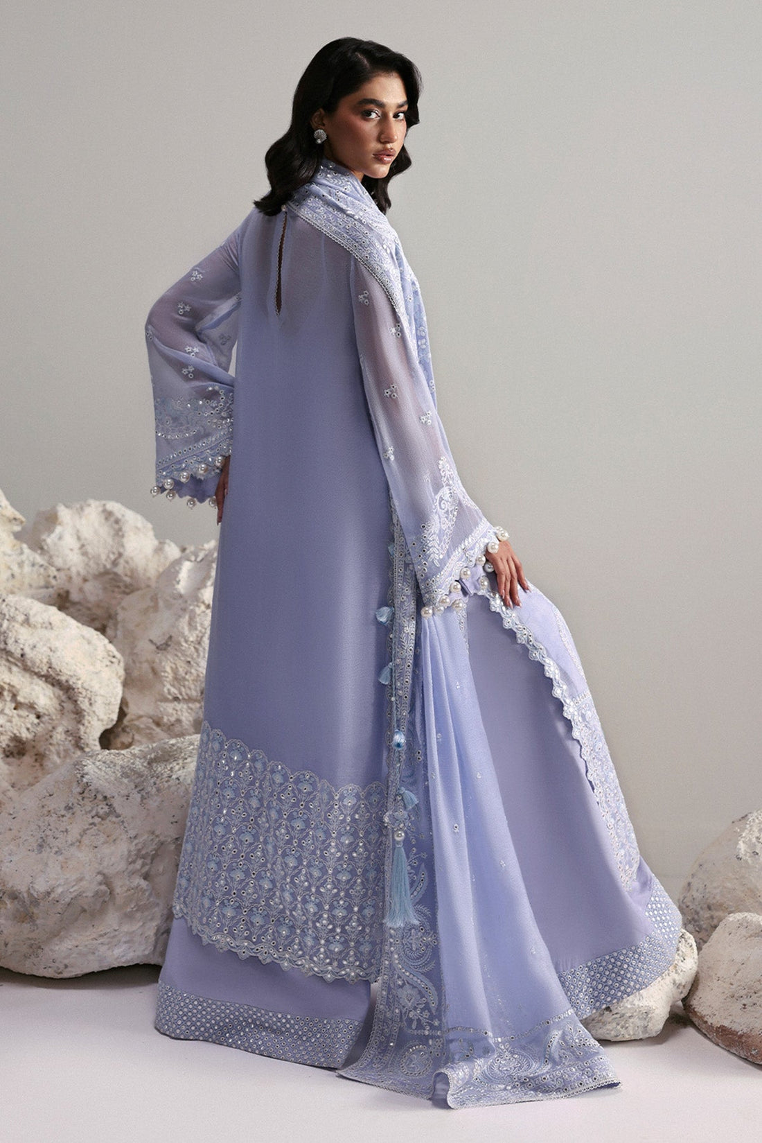Afrozeh | Slate Ready to Wear | Vaelis