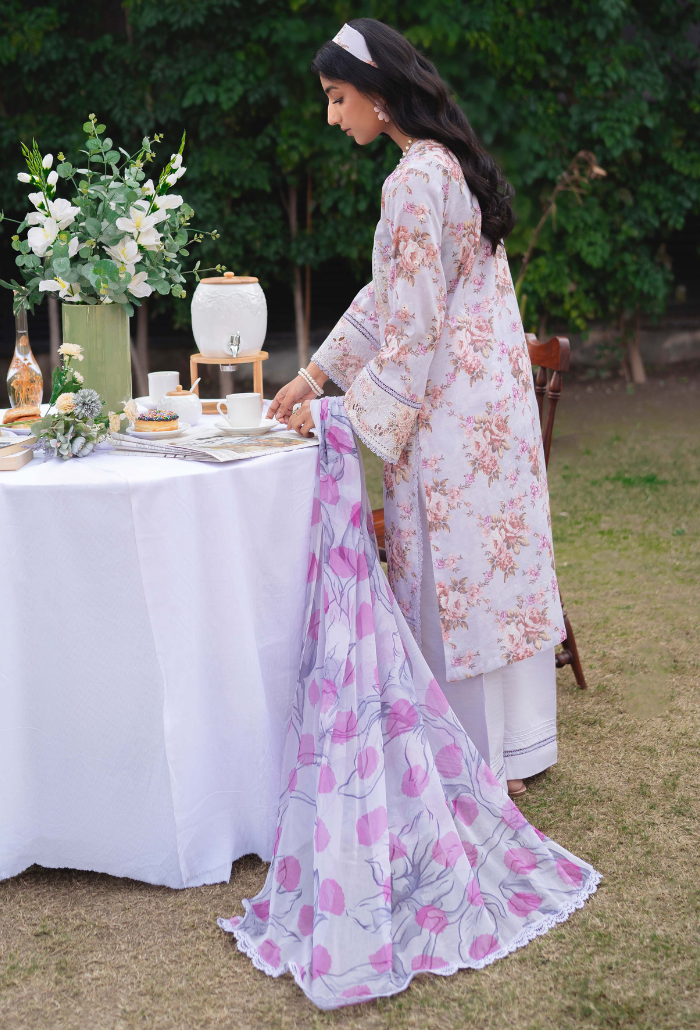 Humdum | Gardenia Lawn 24 | Printkari Lawn PLG 04