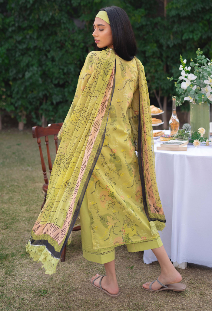 Humdum | Gardenia Lawn 24 | Printkari Lawn PLG 09
