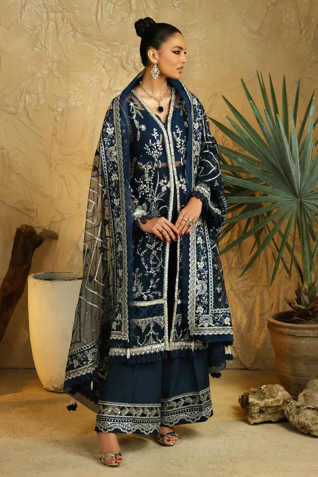 Mina Kashif | Kahani Luxury Formals 23 | Emerald
