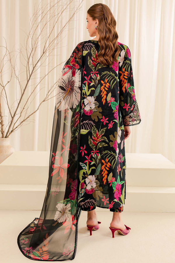 Farasha | Printed Essentials | Ebony Passion