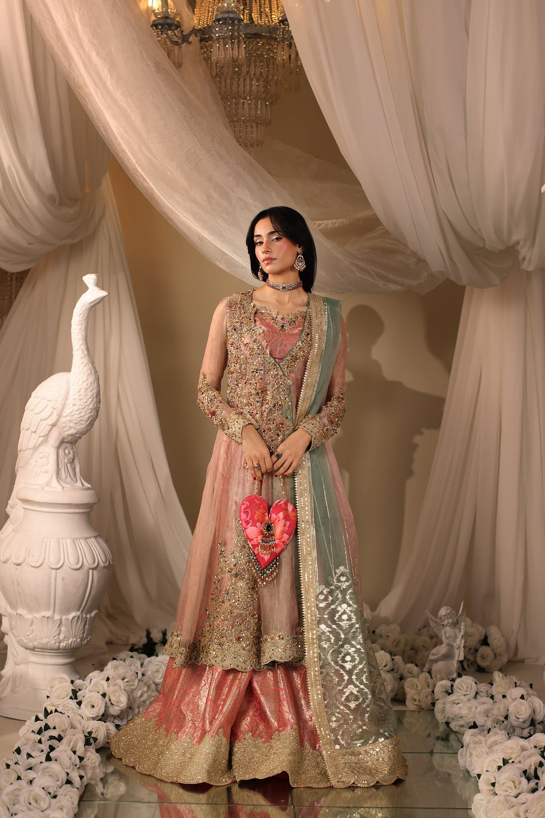 Musferah Saad | Casa Blance |Mughal Blossom