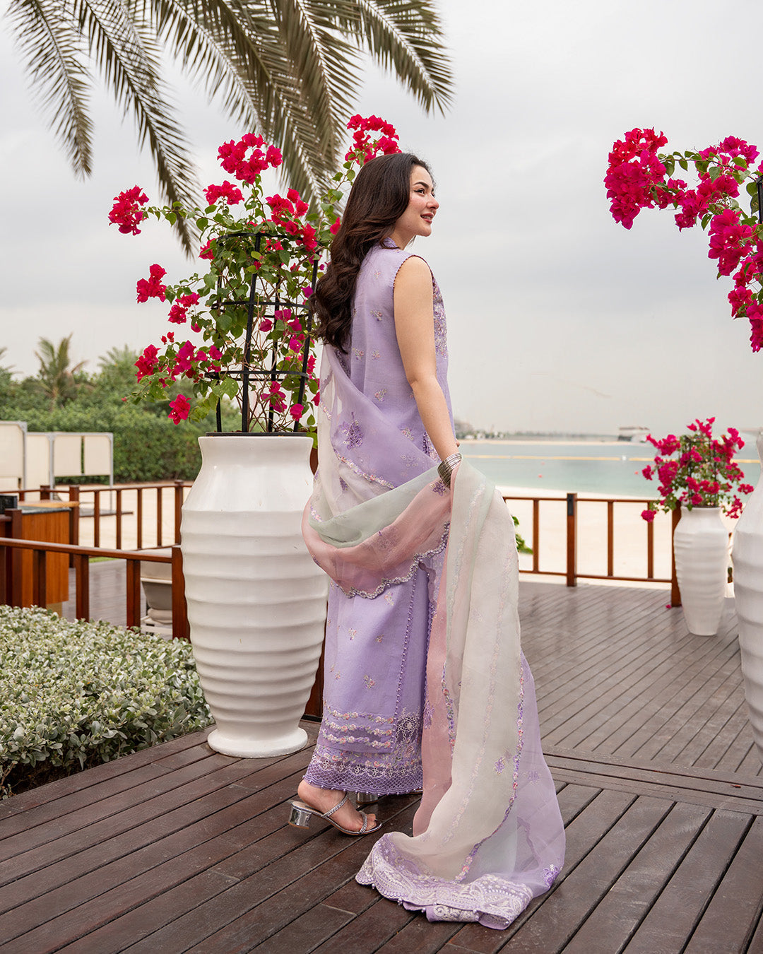 Faiza Saqlain | Aya Luxury Lawn | Suela