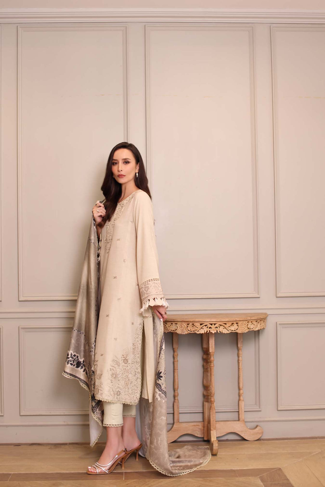 Saadia Asad | Winter Printkhaas 25 | D7 - A