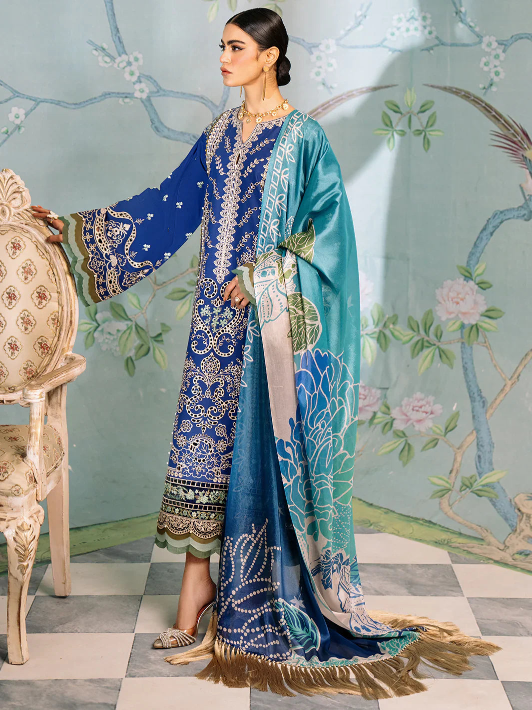 Bin Ilyas | La Hira Spring Summer 24 | 202-A