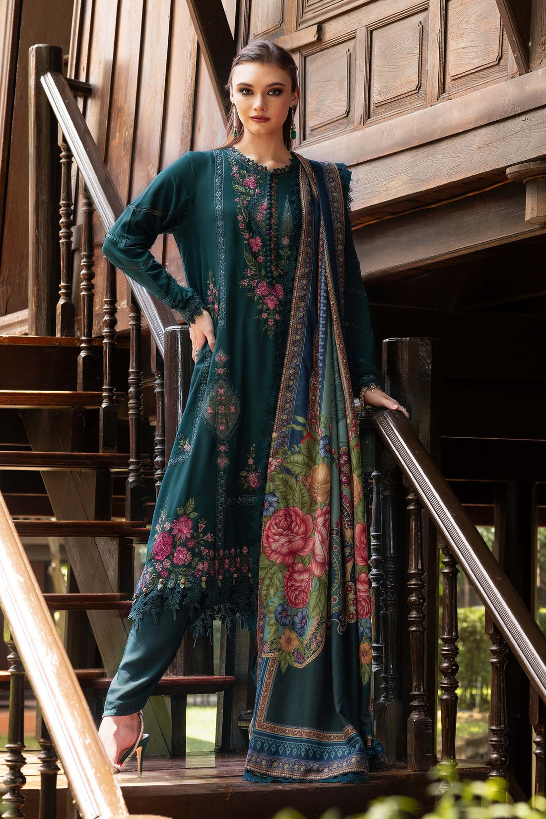 Maria B | M Prints Winter 25 | MPT-2807-B
