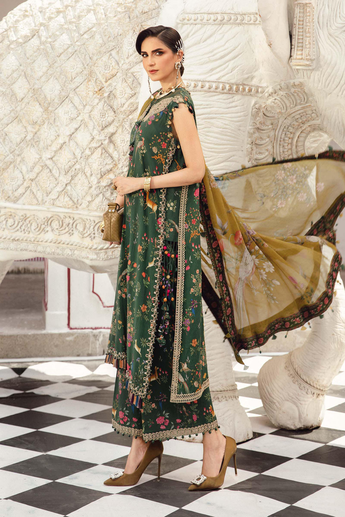 Maria B | M Prints Winter 25 | MPT-2707-B