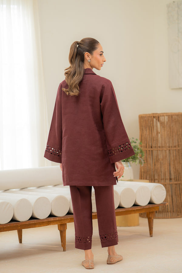 Sahar | Pre Essential Emb Edit | Cherry Noir