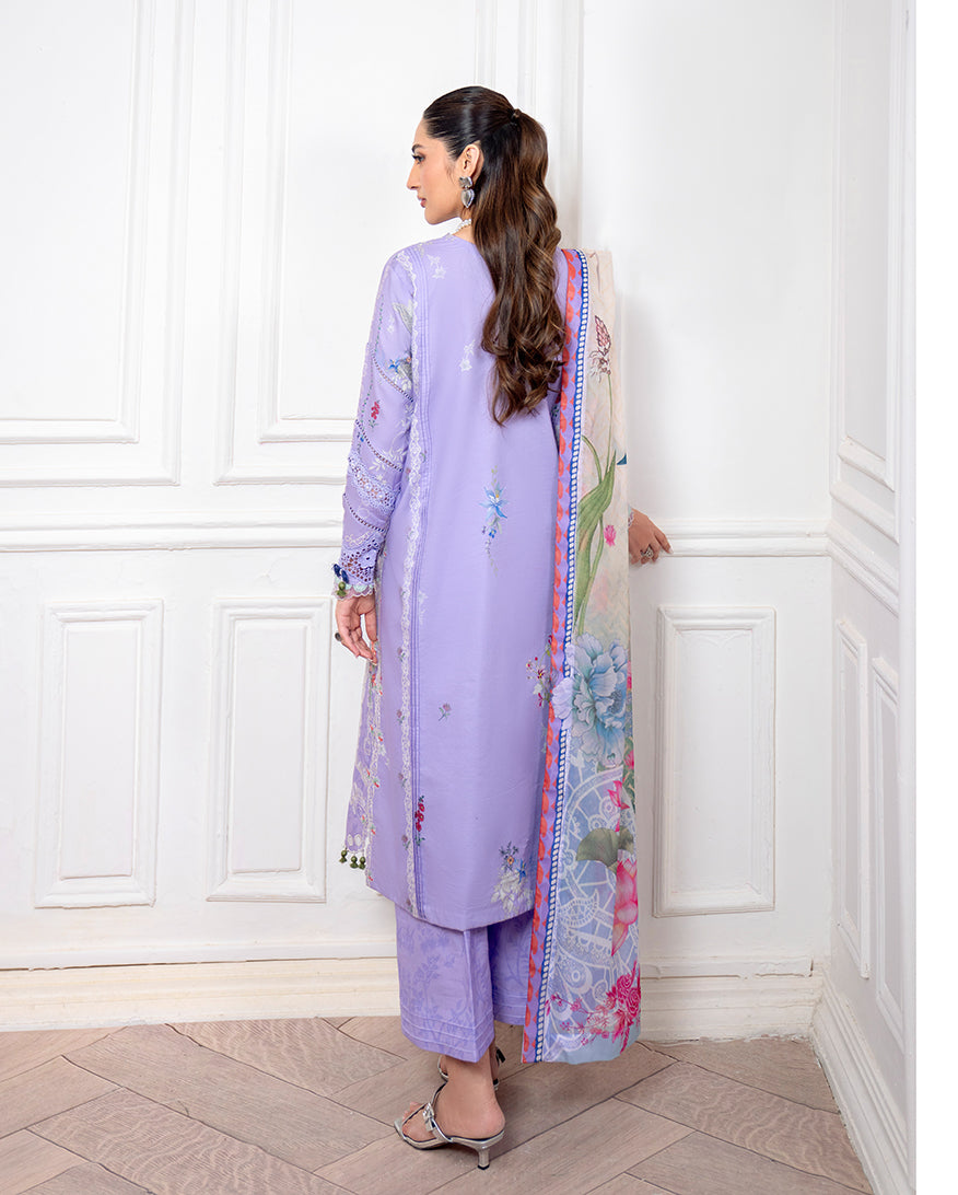 Roheenaz | Aezel Embroidered Cambric | Nivra