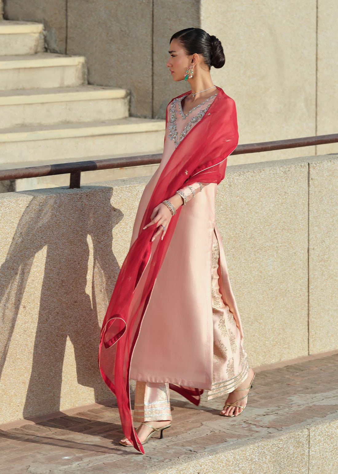 Mahum Asad | Sarai Luxury Formals | Crimson