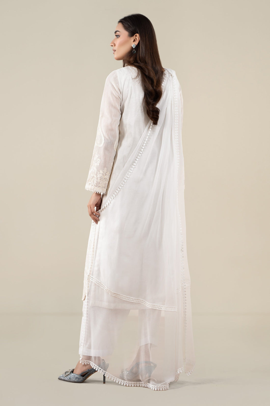 Maria B | Pre Fall 25 | Paper Cotton Suit 07