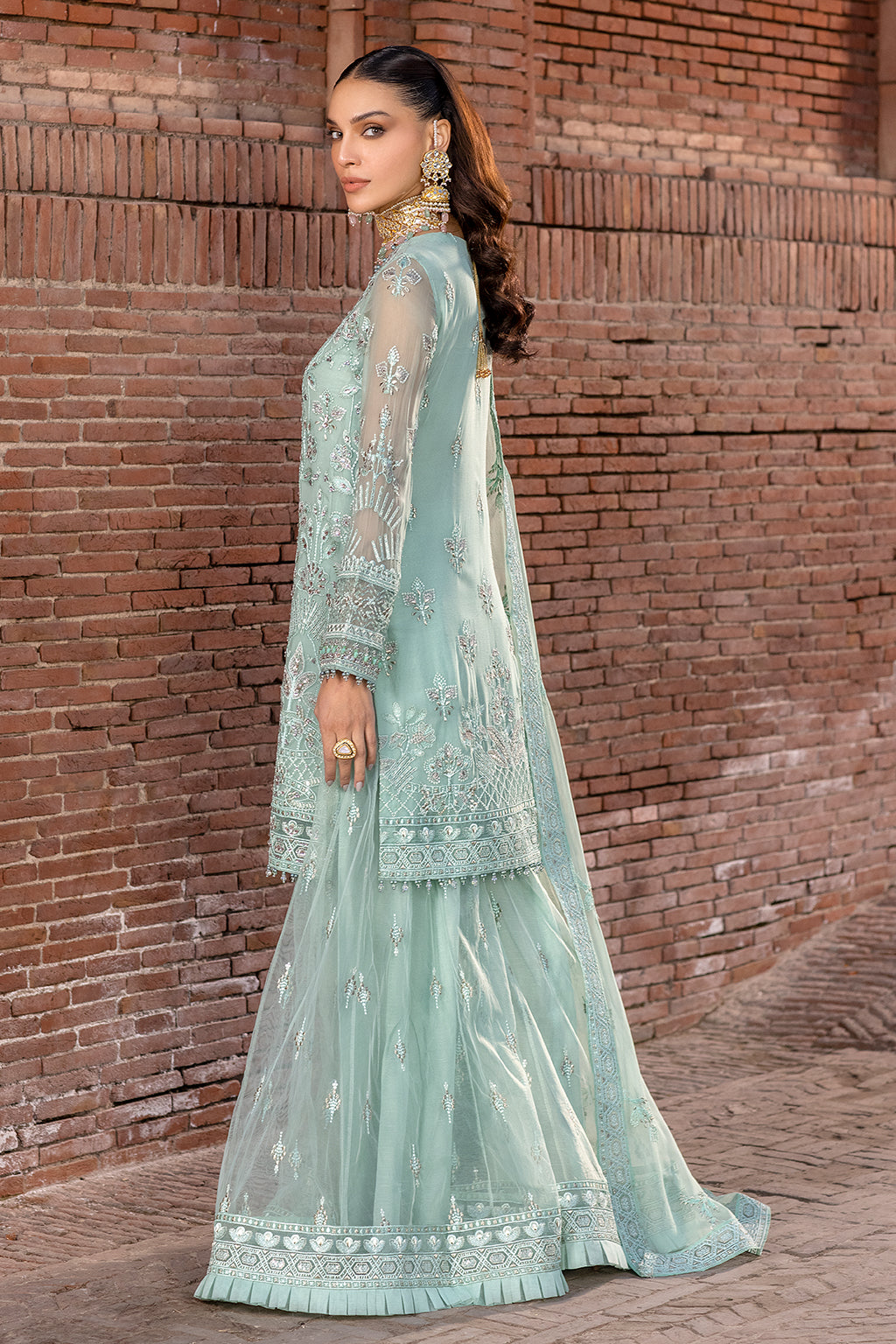 Flossie | Safeera Formals vol 13 | SNOW PEA (B)