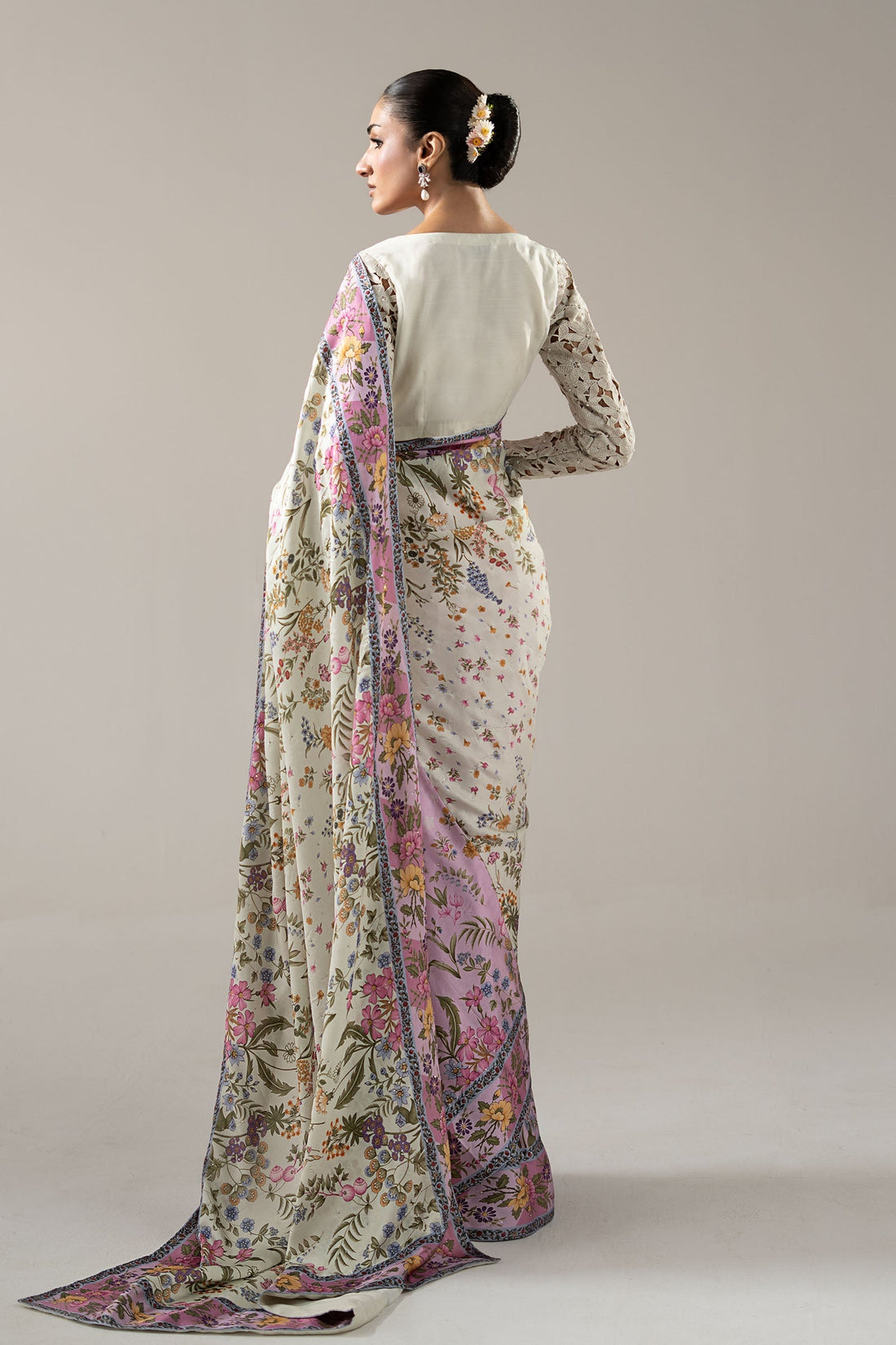 Maria B | Luxury Formals Pre Fall | SF-PF26-08-Off White