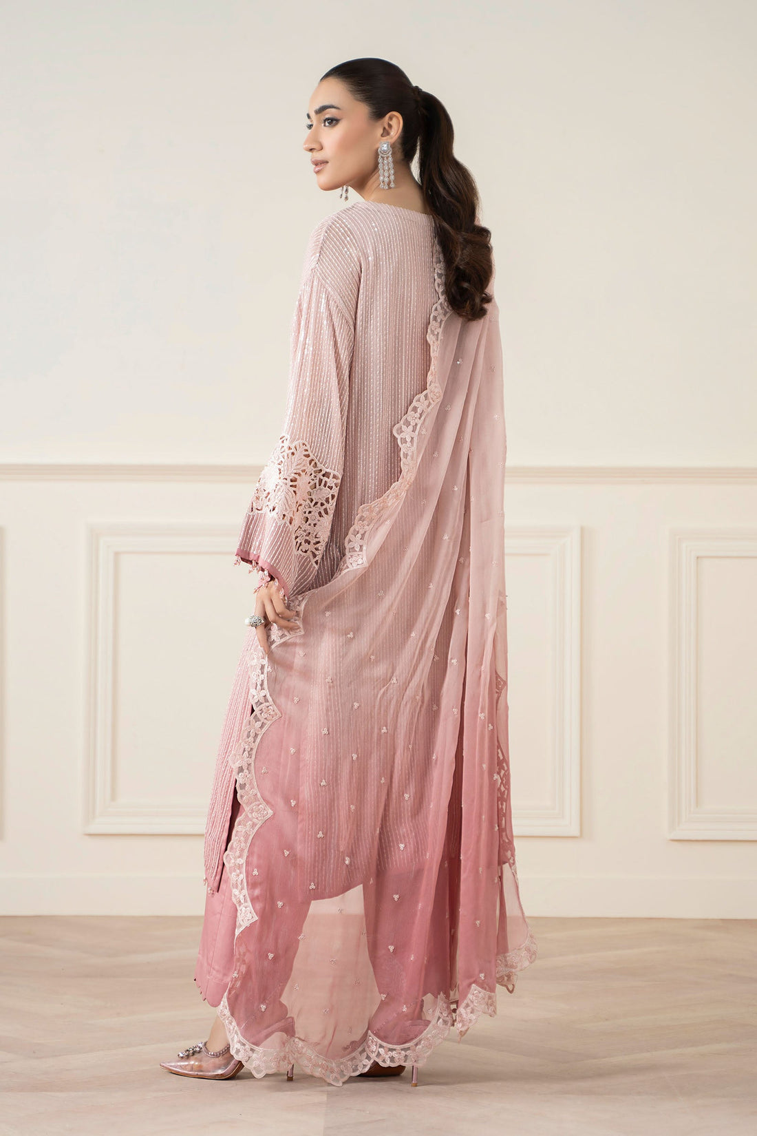 Maria B | Pre Fall 25 | Chiffon Suit 08