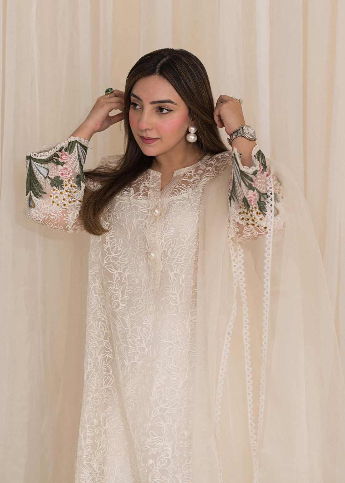 Sadaf Fawad Khan | Lyla Festive Pret | Plumeria
