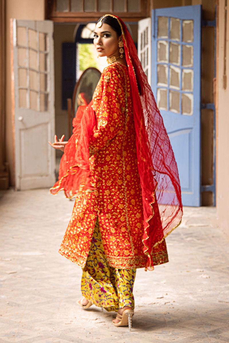 The Pink Tree Company | Wedding Wear | TANGERINE IN RED