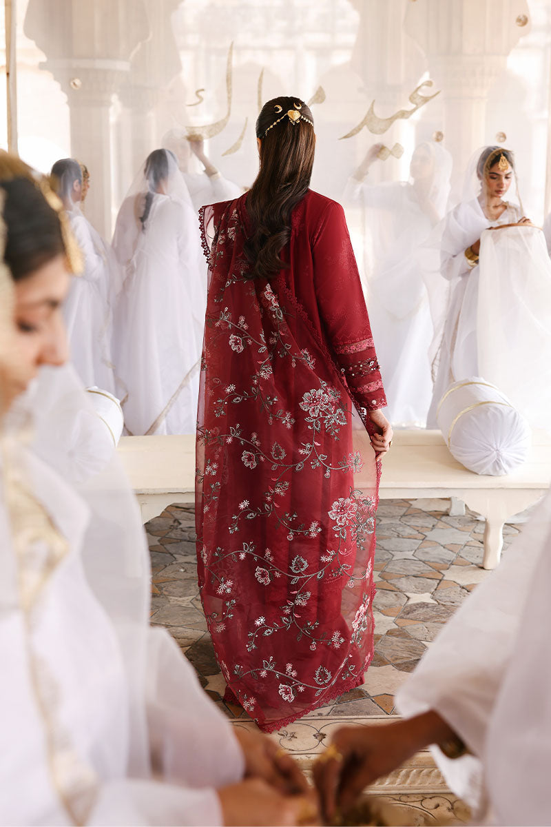 Cross Stitch | Eid Lawn 26 | ROUGE FLARE