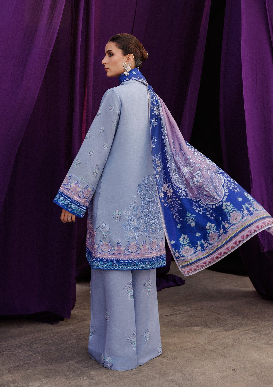 Aik Atelier | Roz Khaddar | AIK ROZ '25 D2 - LOOK 08