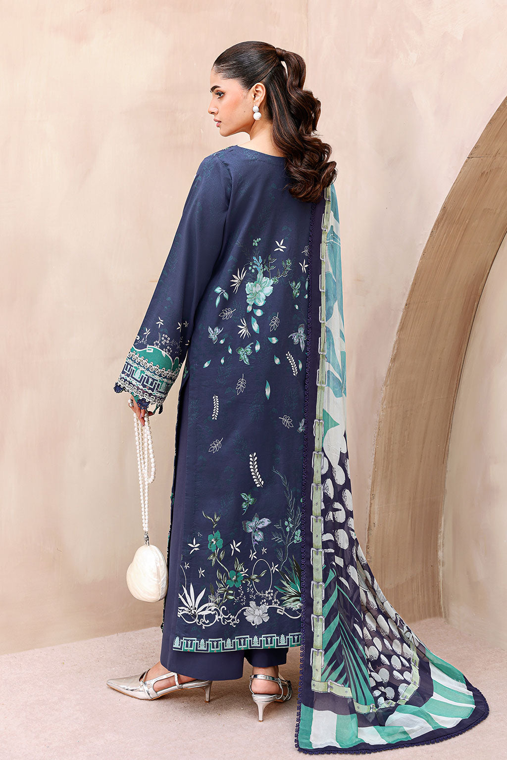 Ramsha | Mashaal Luxury Lawn | L-1501